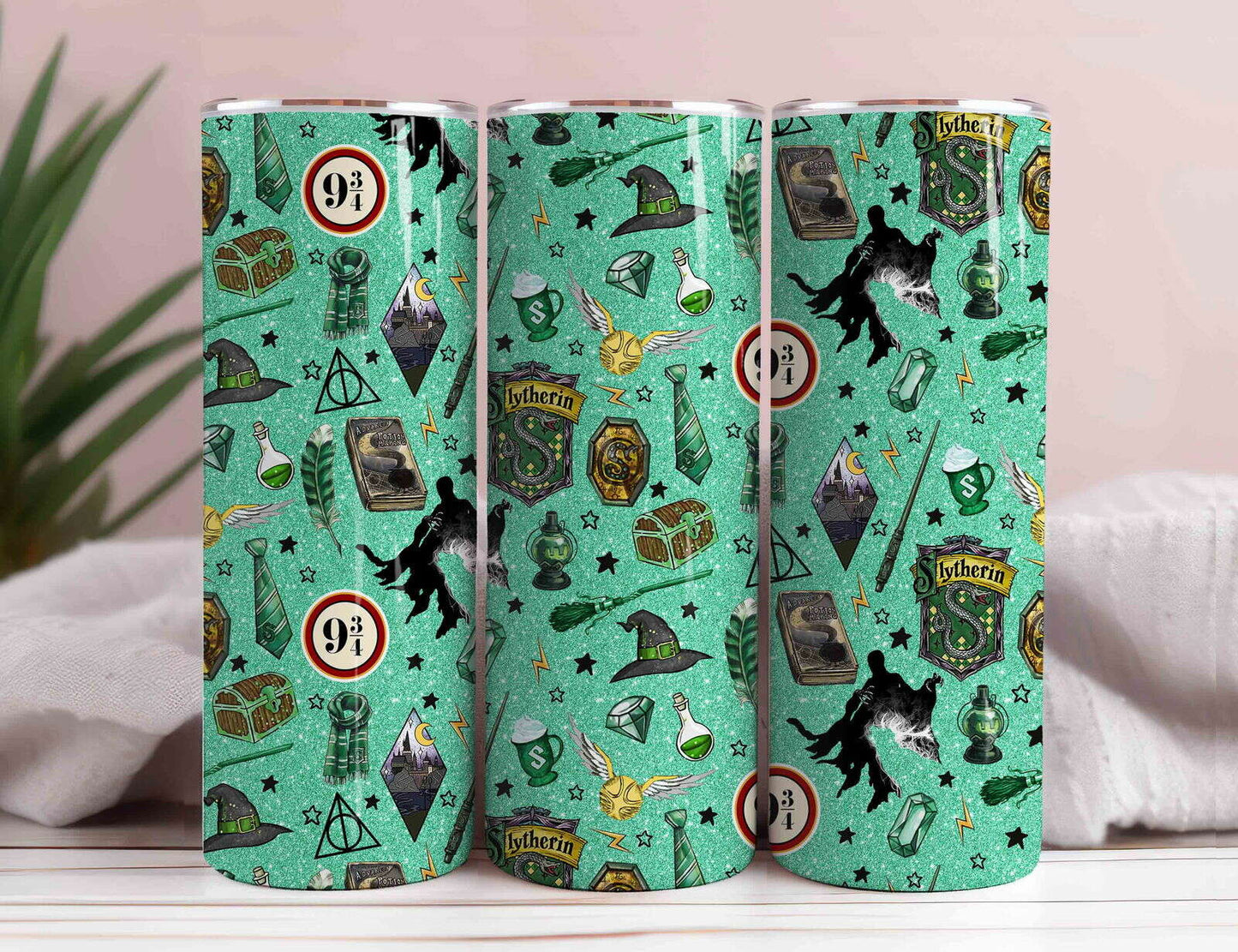 Bundle HP 20oz Tumbler Wrap, Hp Skinny Tumbler Sublimation Design