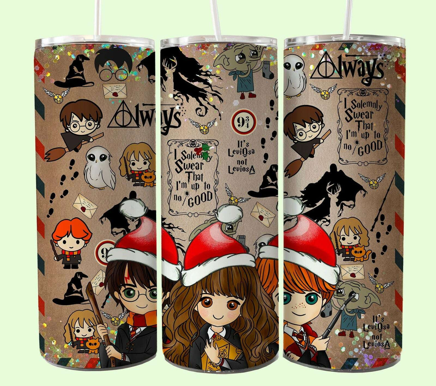 Bundle HP Magic 20oz Tumbler Wrap Sublimation Design, Full Tumbler Wrap, Instant Download