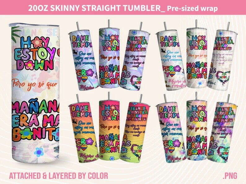 Bundle KG 20oz tumble wrap