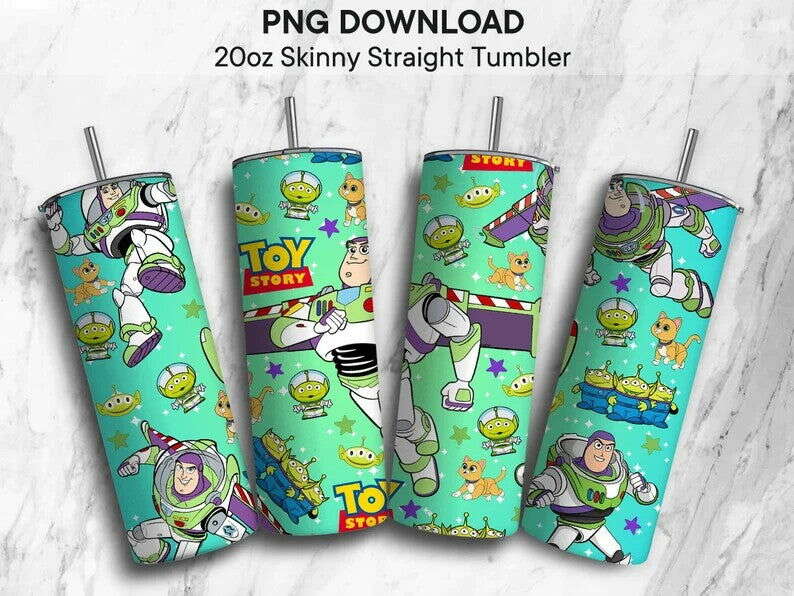 Buzz Tumbler, 20oz tumbler Wrap, Birthday Gift For kids, Tumbler Wrap, Png File