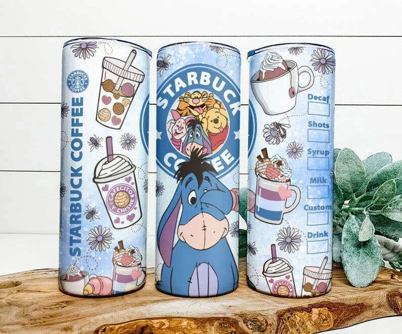 Cafecito Y Chisme Tumbler, 20oz Skinny Tumbler Wrap