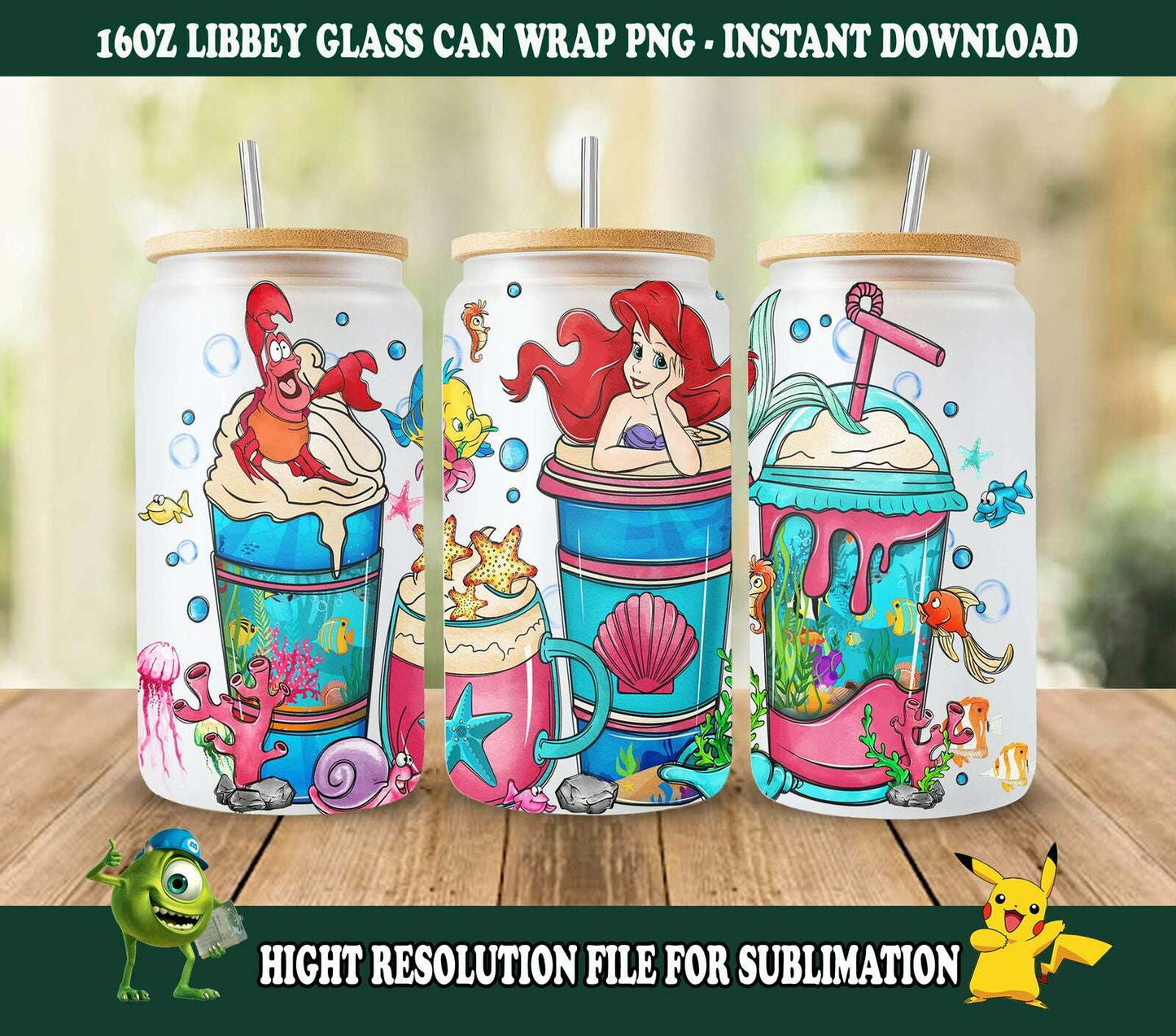 Cartoon Princess 16oz Can glass, Skinny Tumbler Wrap, Can glass, Png download