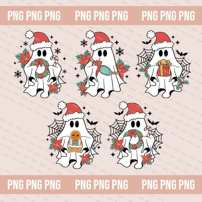 Christmas PNG Bundle Designs, Halloween Png