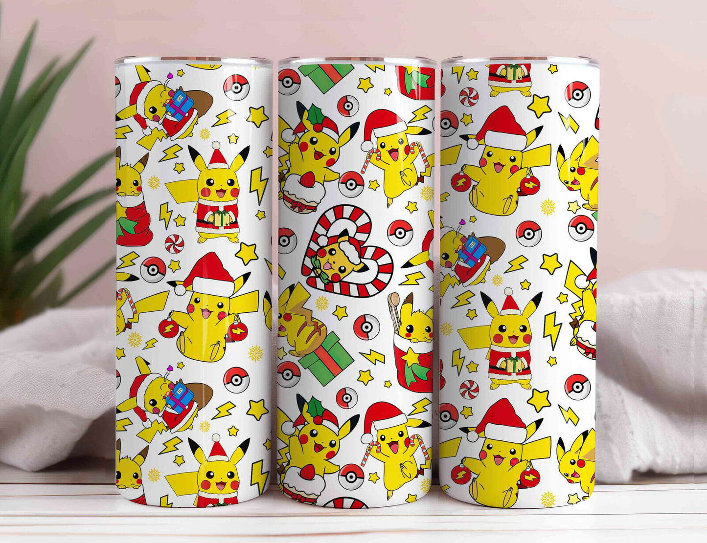 CT PIKA Christmas seamless Pattern