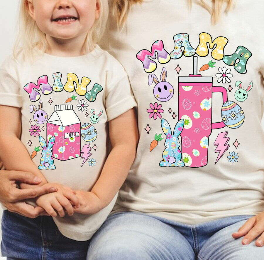 Easter Mama Tumbler Inspired Sublimation Vintage