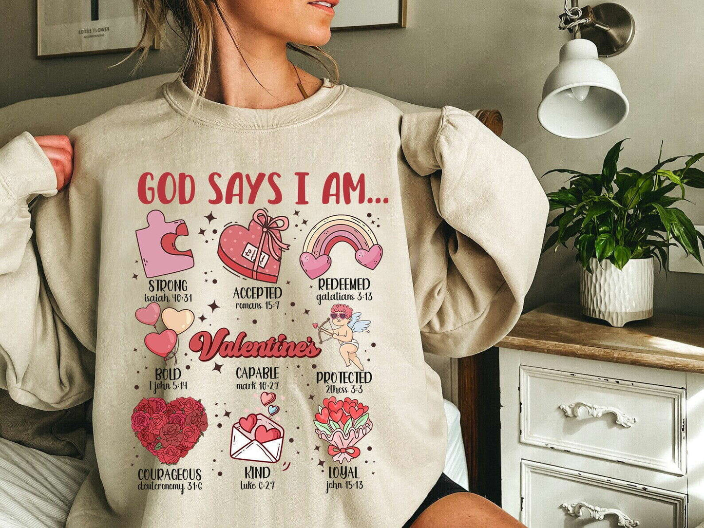 God Says I Am Valentine Png 2