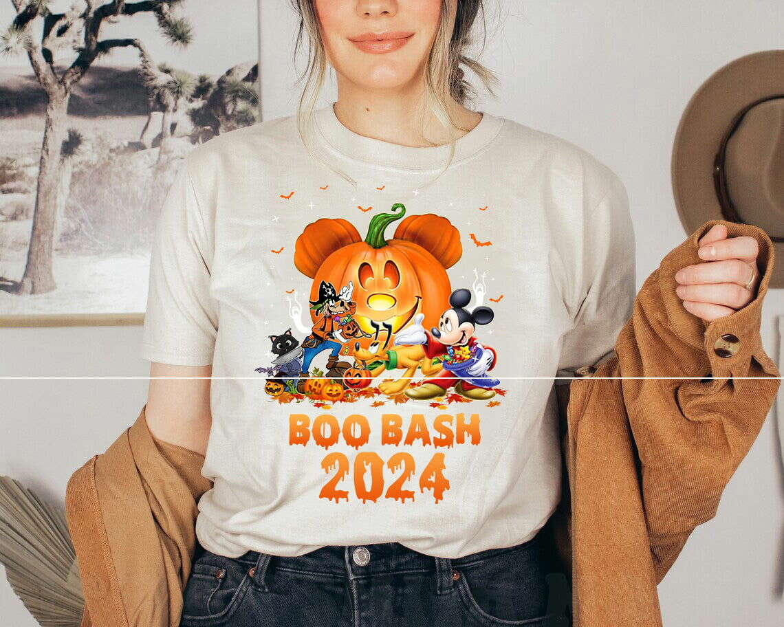 Halloween 2024 Shirt Design PNG