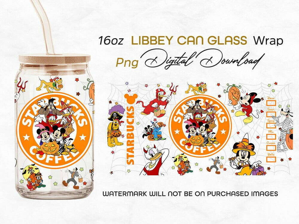 Halloween Libbey 16 oz Snacks Design