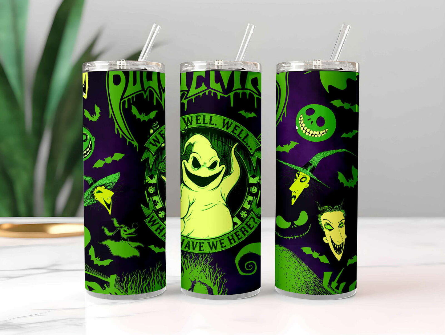 Halloween Tumbler PNG, Tumbler Wrap, Coffee Tumbler 1