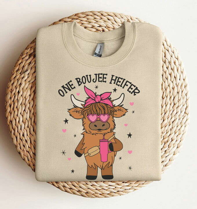 Heifer Valentine Png, Highland Cow Valentine Png 1