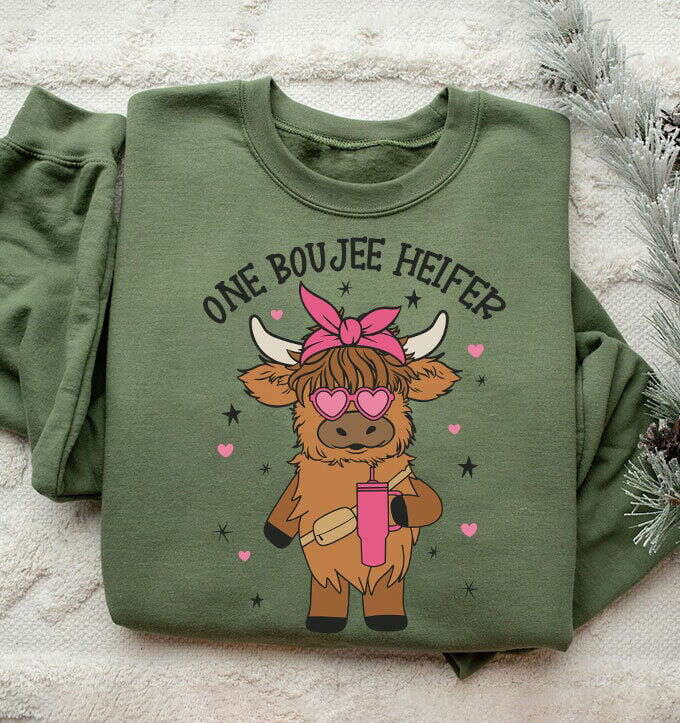 Heifer Valentine Png, Highland Cow Valentine Png 1