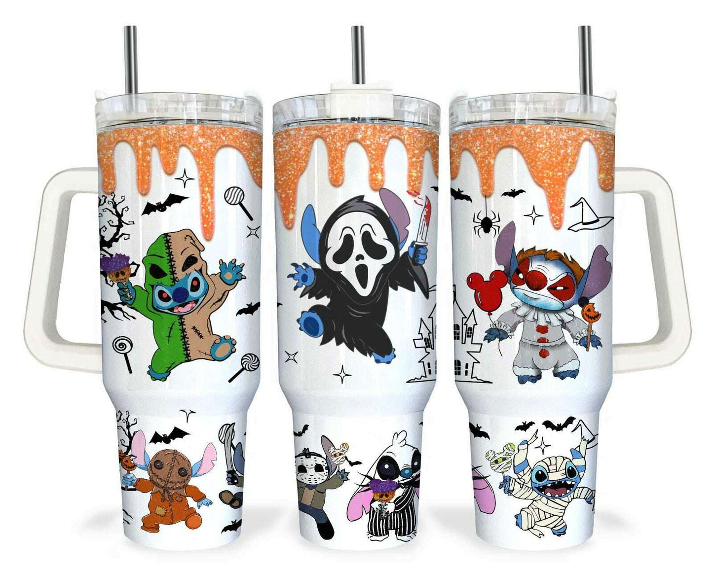 Hor Halloween 40oz Tumbler wrap NEW 1