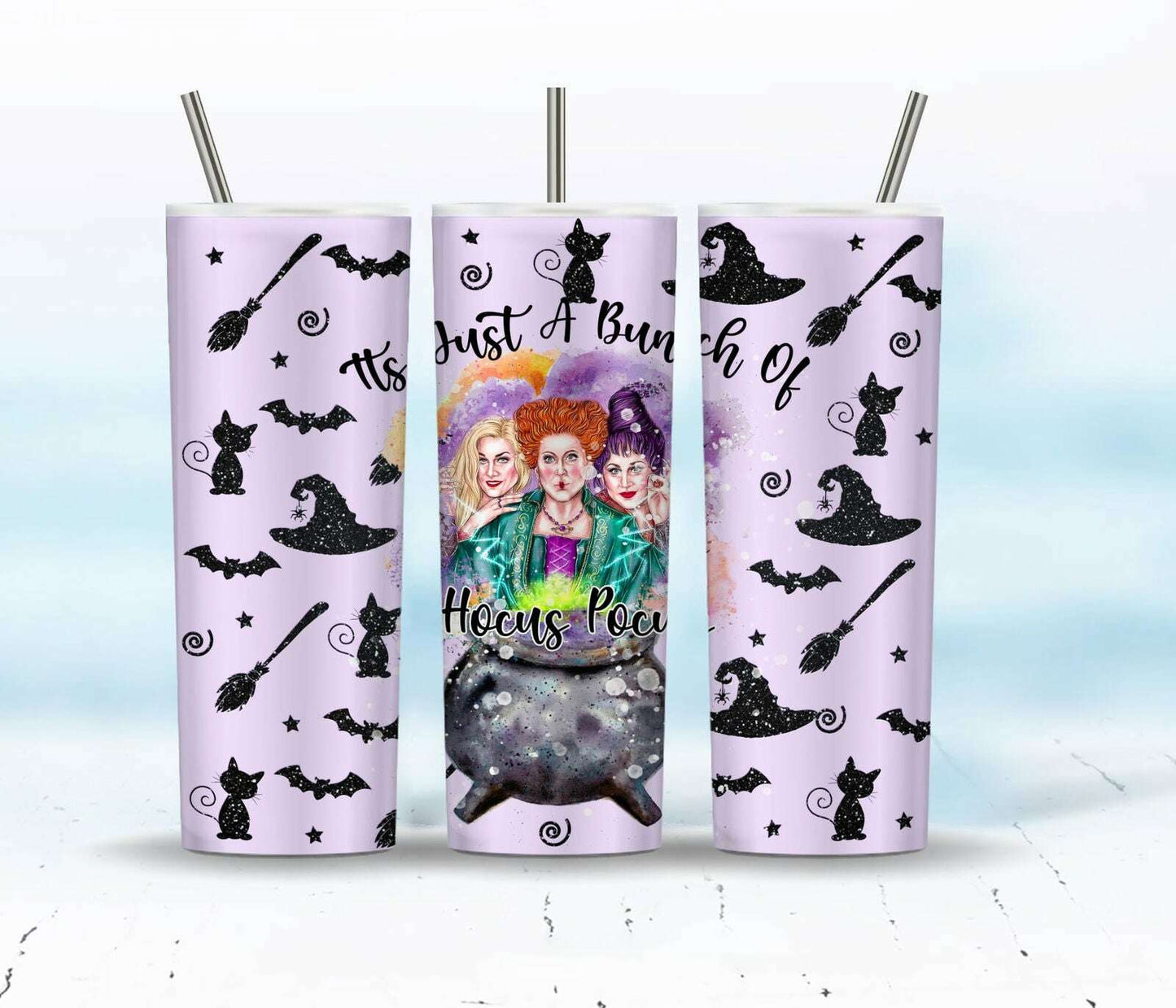 Hor Halloween Tumbler Wrap Sublimation 20oz Tumbler Design Download PNG