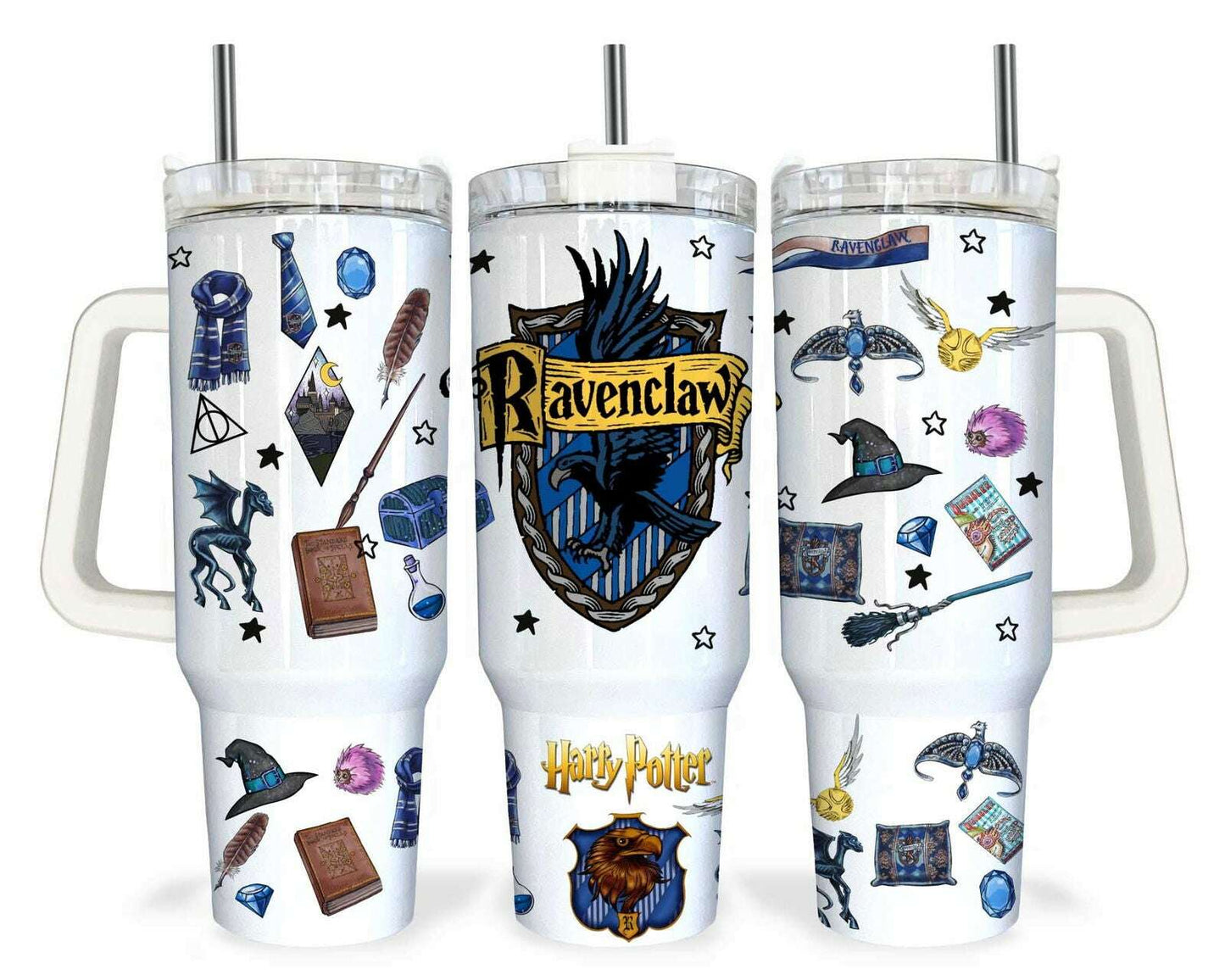 HP Quencher 40oz Tumbler Wrap, Magic Sublimation Png Design Tumbler