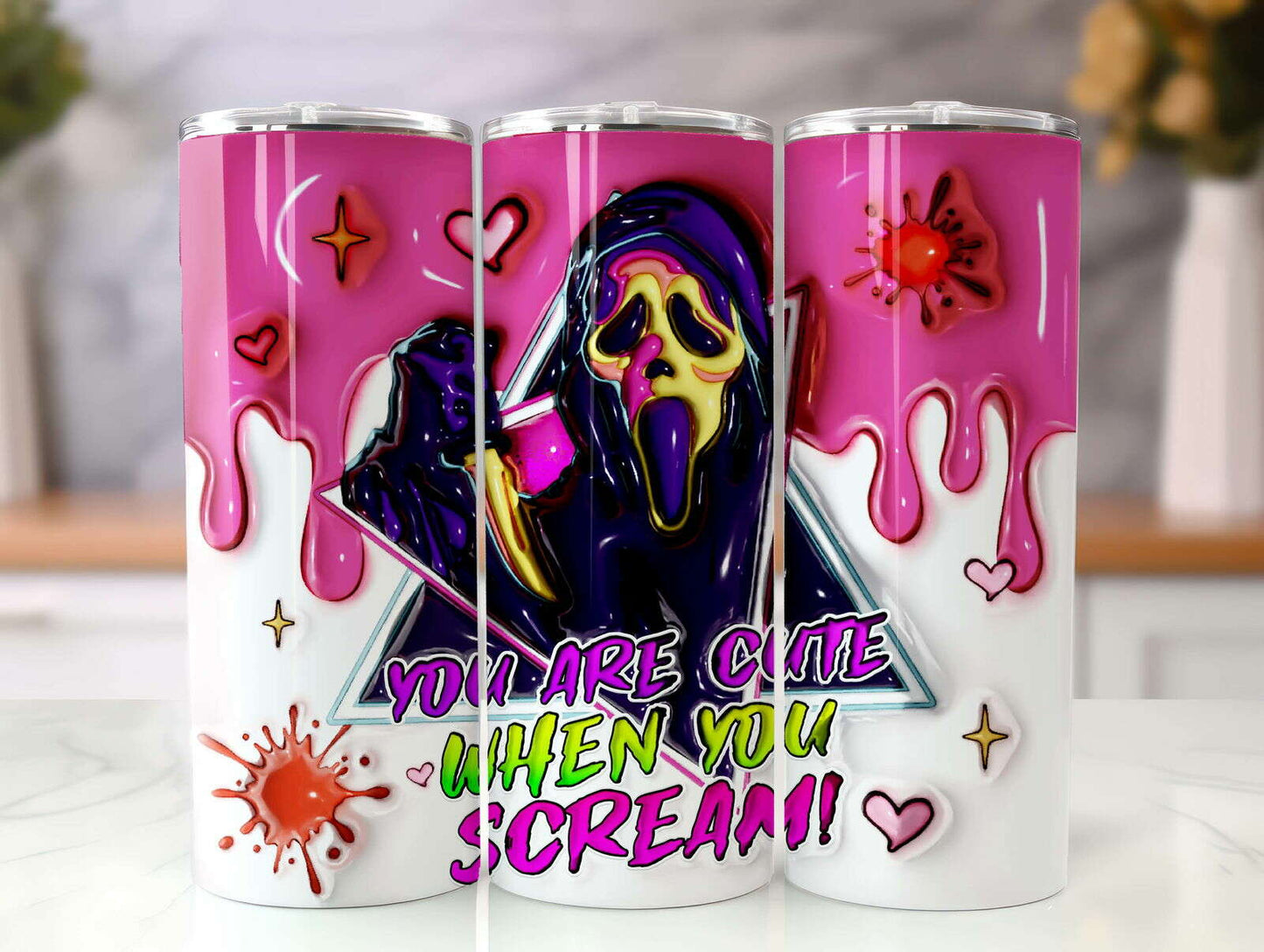 Inflated Hor Character Tumbler Design Png 5