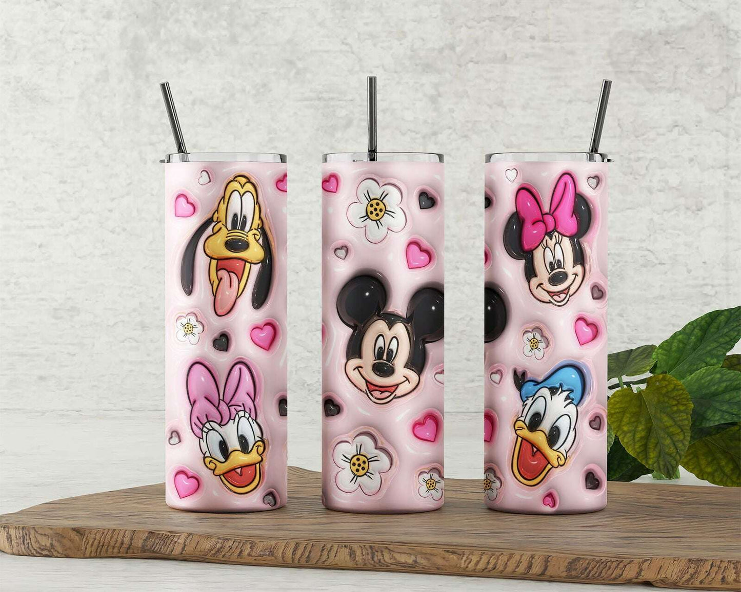 Inflated ST Tumbler Design Png 3D Tumbler Wraps 20oz Skinny Sublimation 3