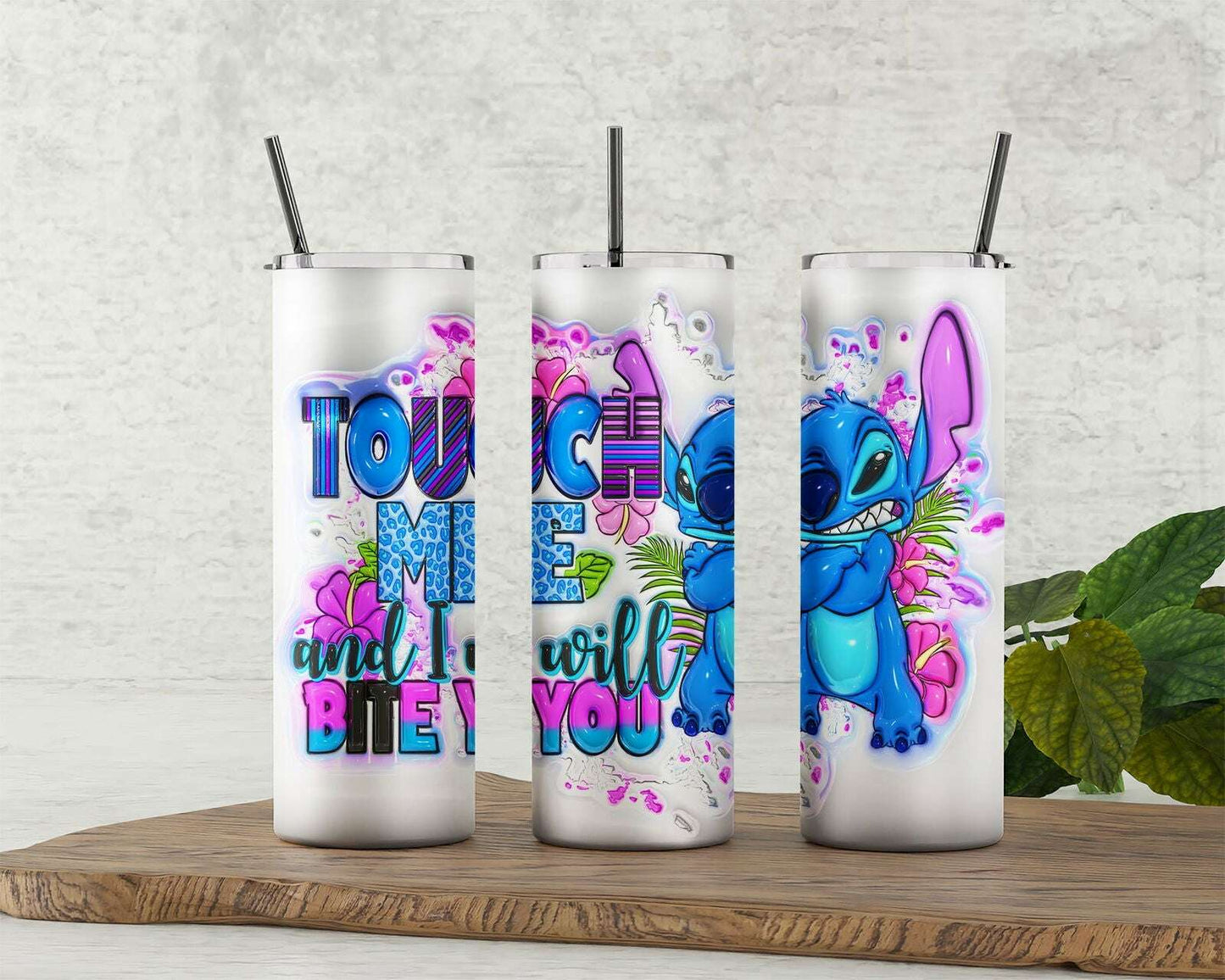 Inflated ST Tumbler Design Png 3D Tumbler Wraps 20oz Skinny Sublimation 5
