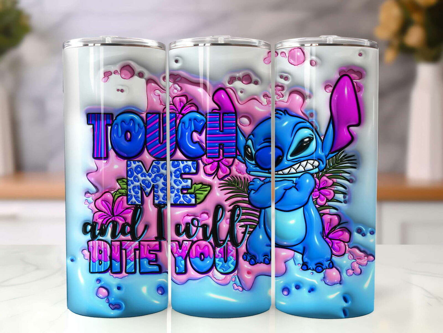 Inflated ST Tumbler Design Png 3D Tumbler Wraps 20oz Skinny Sublimation 5