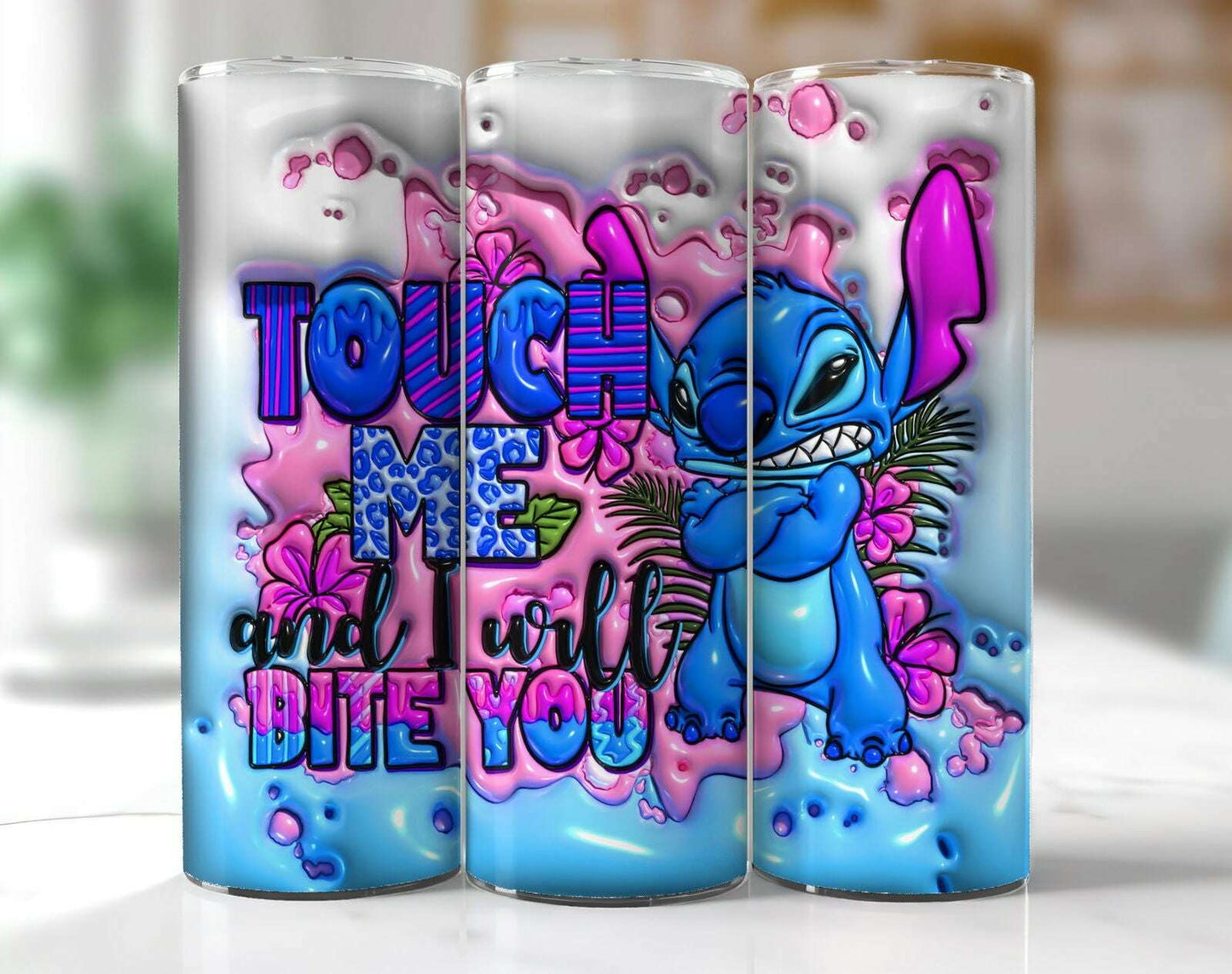 Inflated ST Tumbler Design Png 3D Tumbler Wraps 20oz Skinny Sublimation 5