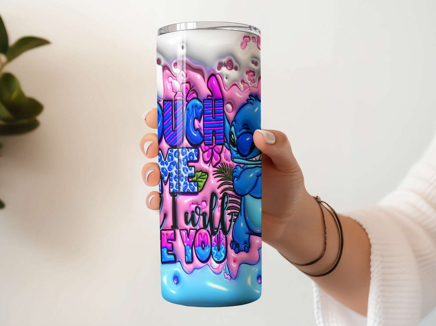 Inflated ST Tumbler Design Png 3D Tumbler Wraps 20oz Skinny Sublimation 5