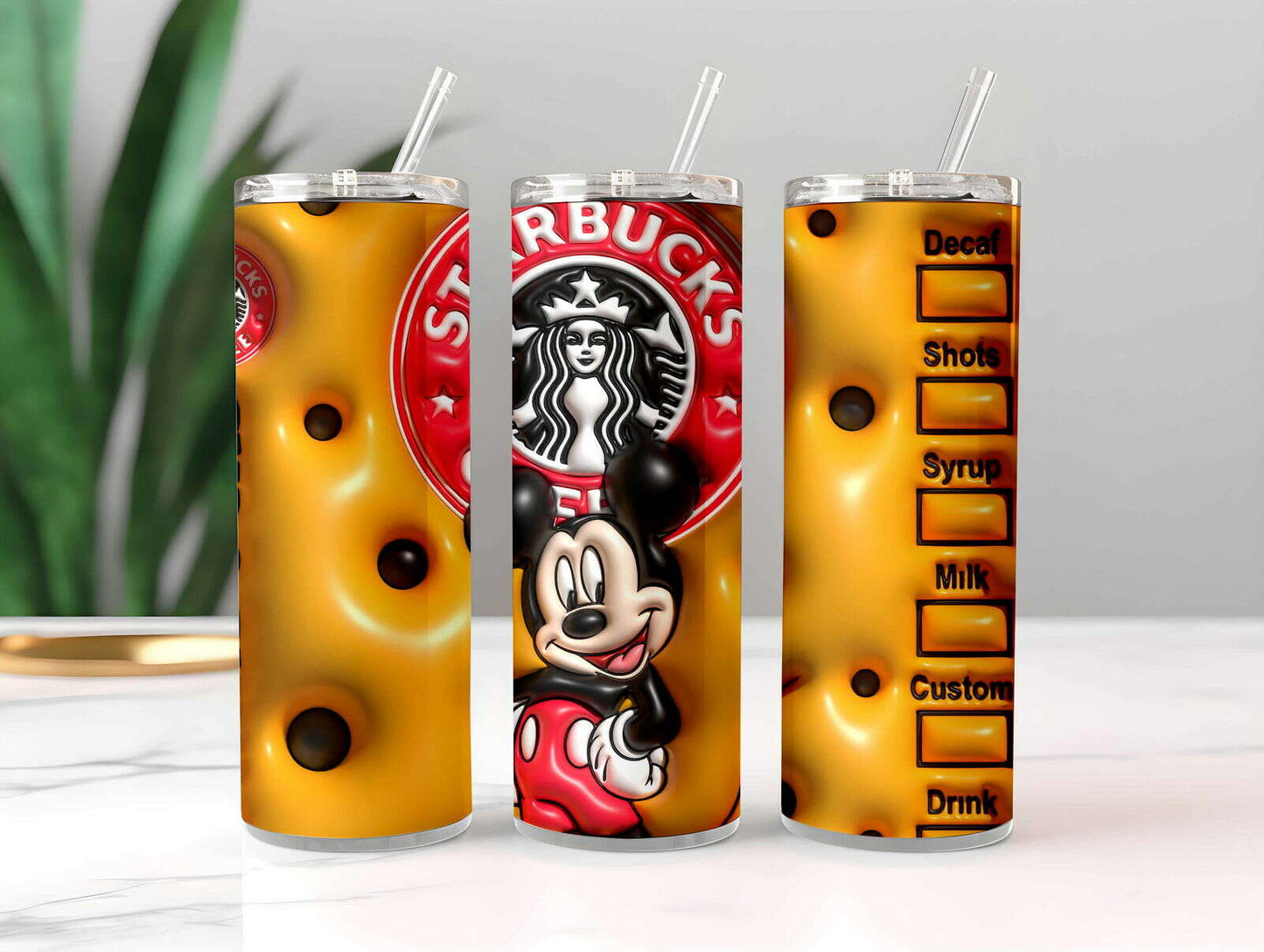 Inflated Tumbler Design Png Mk 3