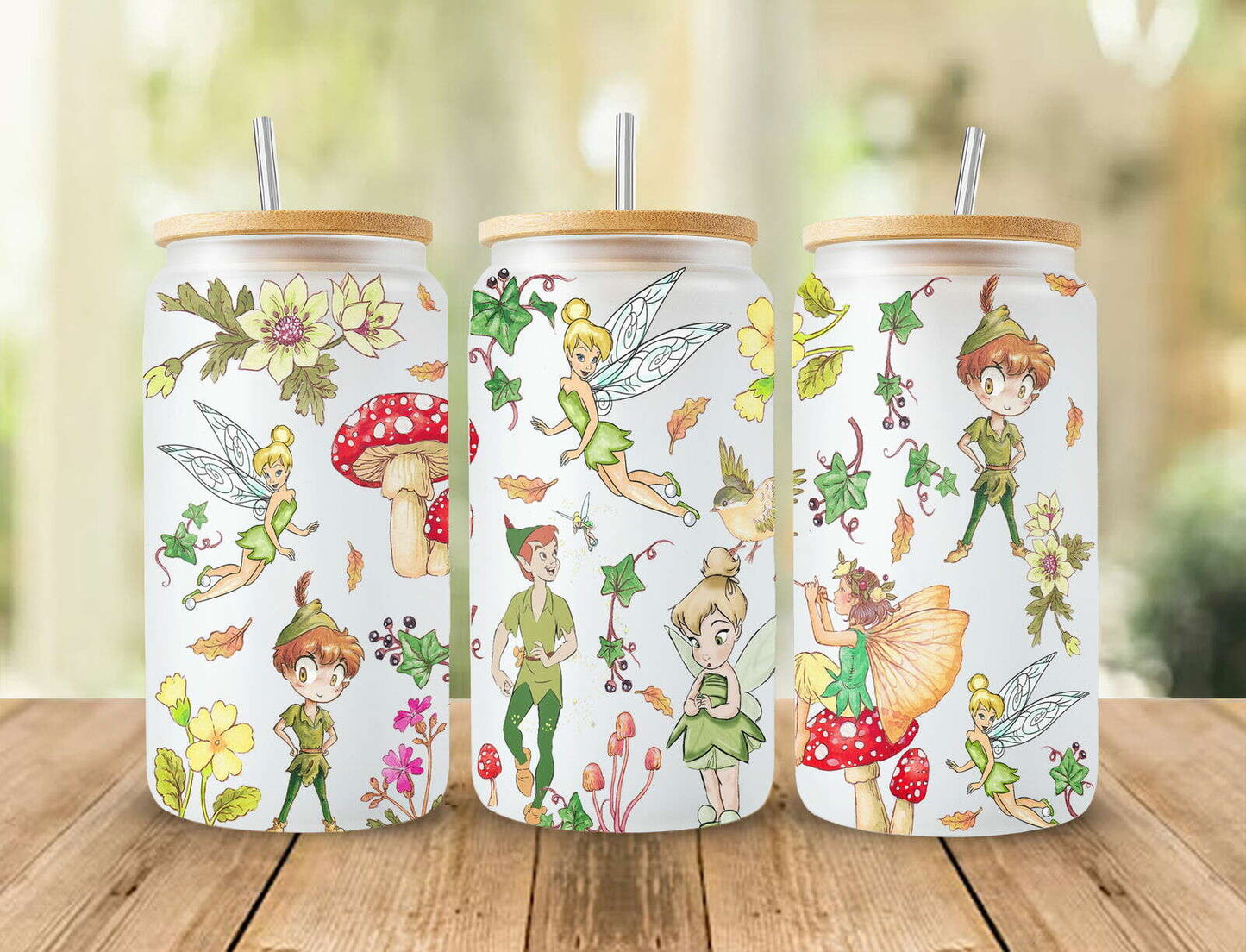 Magic Princess Can Glass, Magic Can Glass Wrap, Cartoon Tumbler Wrap