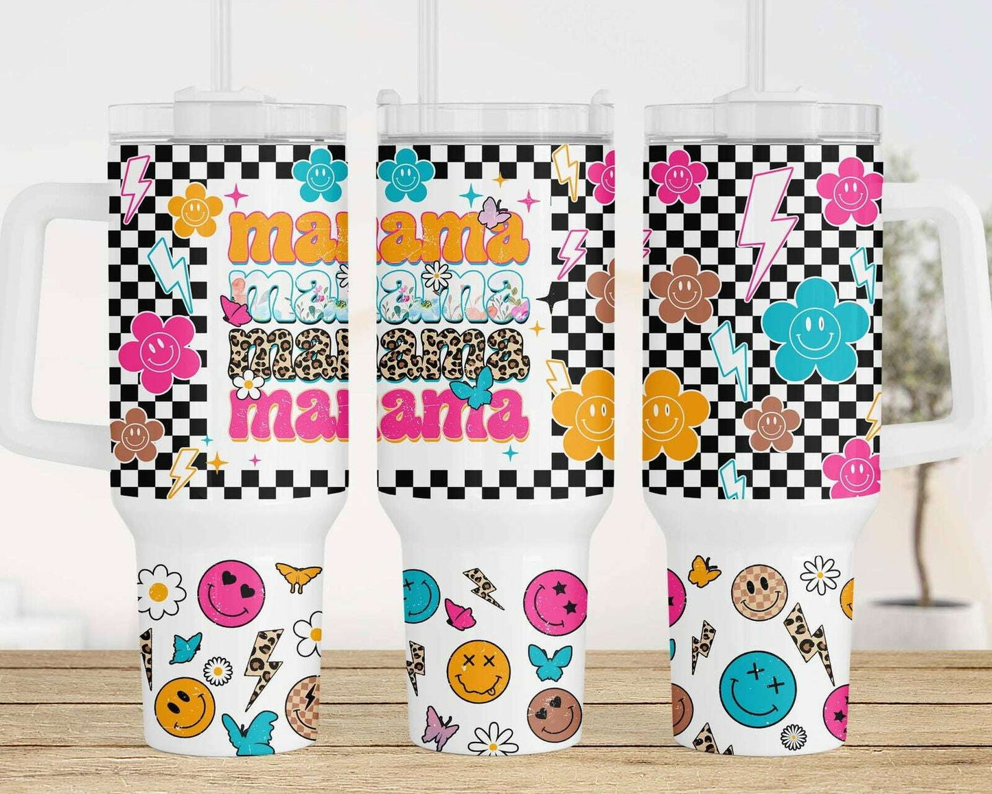 MAMA 40oz Quencher Tumbler Wrap 1