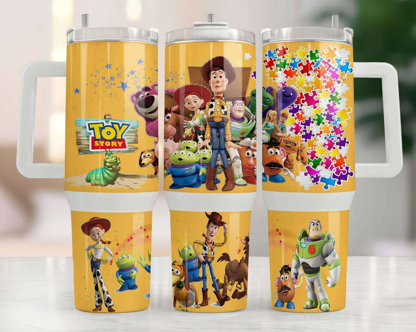 Movie Characters 40oz Tumbler Png, Cartoon 40oz Tumbler Wrap