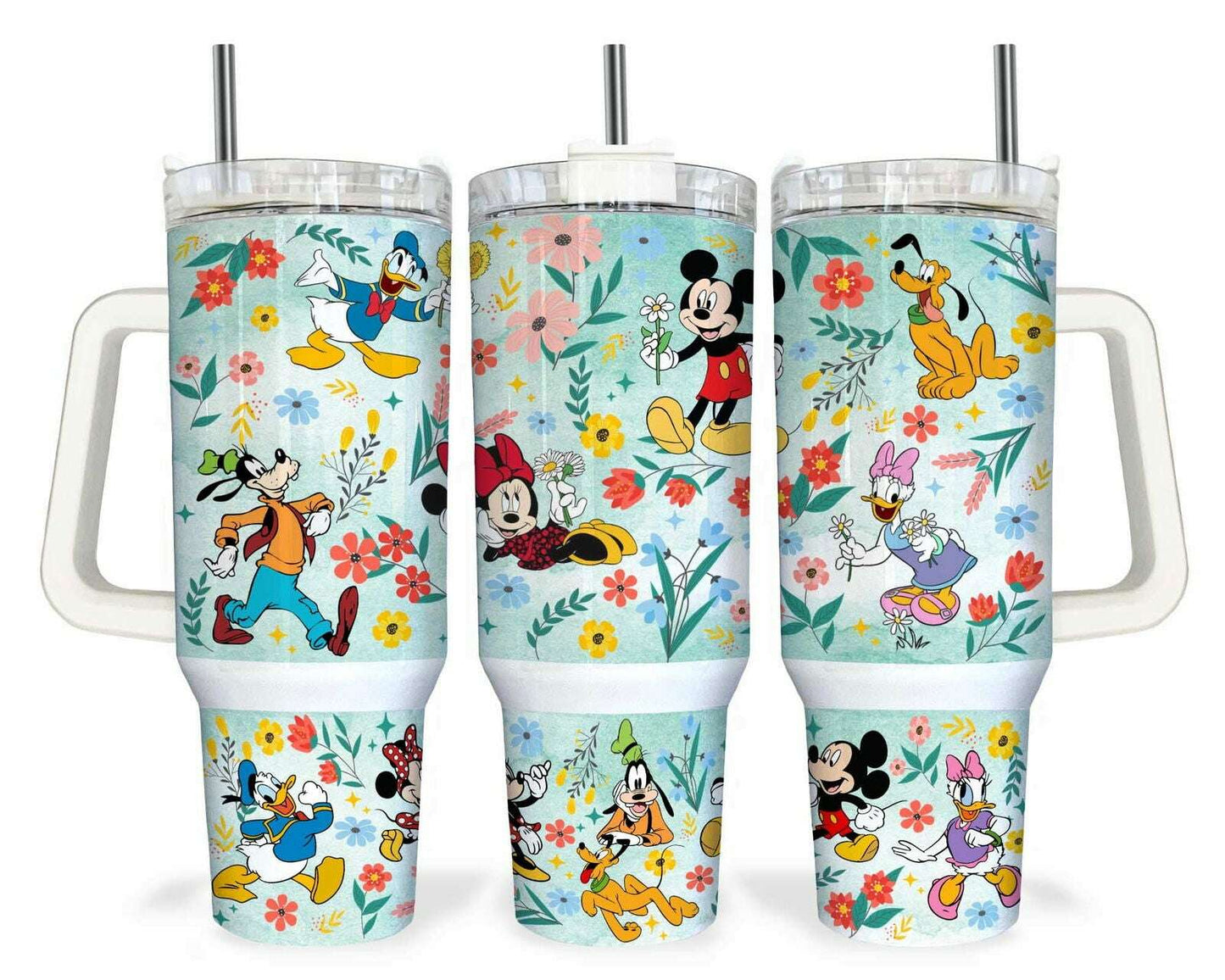 MV DN Characters 40oz Tumbler Wrap Png