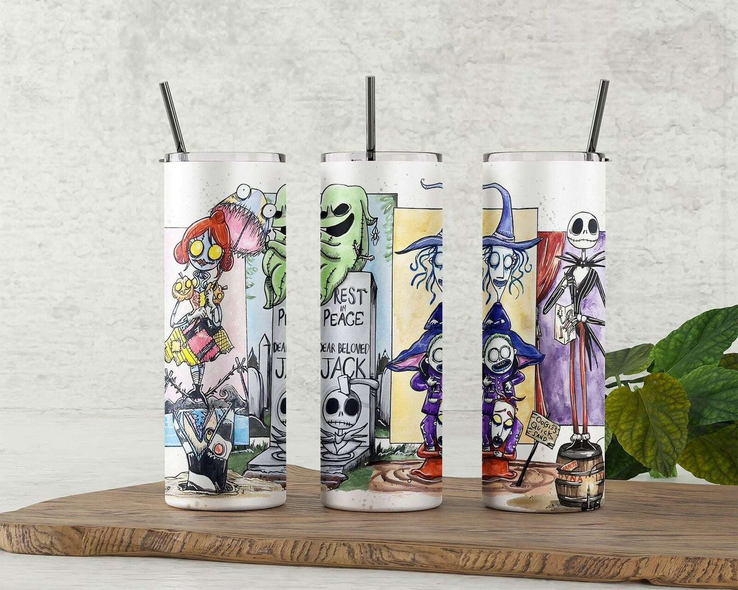 Nightmare Tumbler, 20oz Skinny Tumbler, TOT