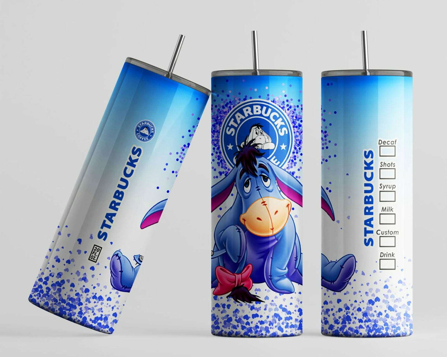 Po 20oz Tumbler Wrap, Coffee Tumbler PNG, PNG Instant Download
