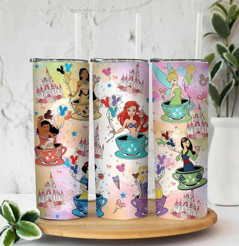 PR Tumbler Wrap, 20oz Skinny Tumbler, Tumbler Print