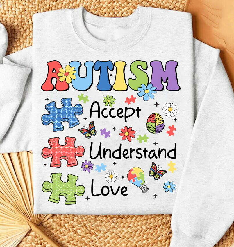 Retro Autism PNG, Autism PNG, Sublimation Design