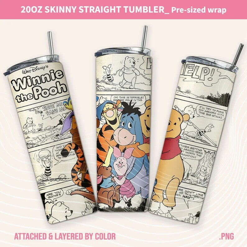 Retro Coffee Tumbler, MG Tumbler, 20oz Skinny Straight