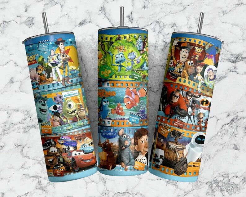Retro Tumbler, 20oz tumbler Wrap, Birthday Gift For kids, Tumbler Wrap, Png File
