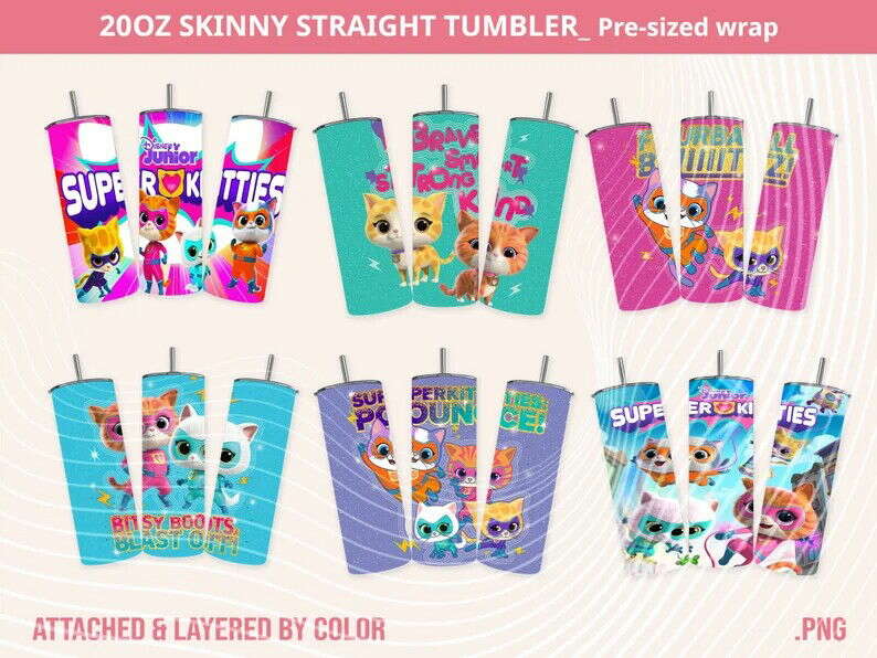 SK Tumbler Bundle Wrap, 20oz designs
