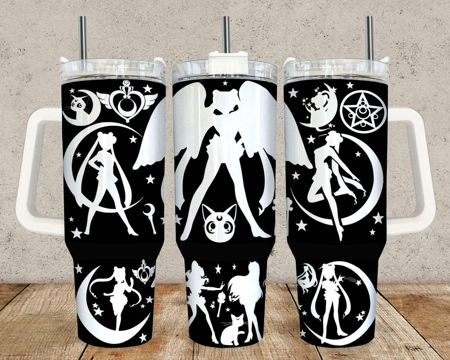 SLM Tumbler Wrap, Libbey 40oz Tumbler Design, laser cut file