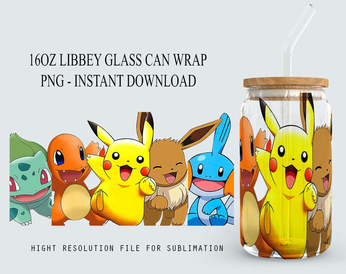 Spring Png, 16oz Glass Can Wrap, 16oz Libbey Can Glass