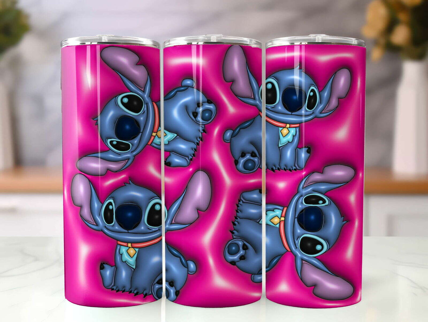 ST 3D Inflated Tumbler, Inflated 3D Stitch Tumbler Wrap 7