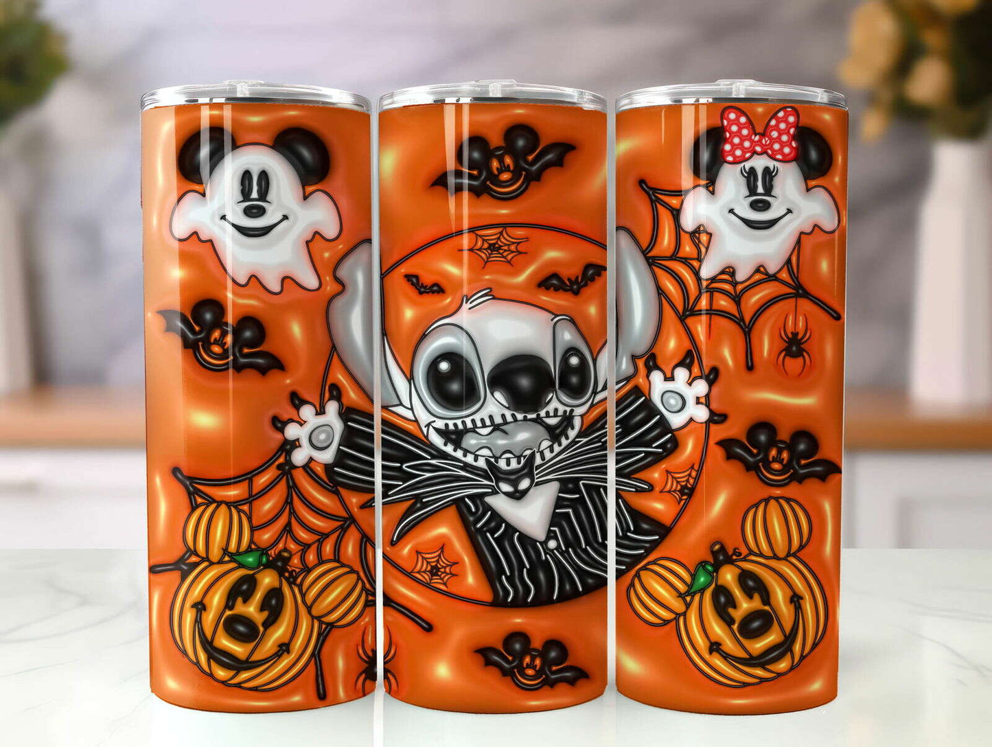 ST 3D Inflated Tumbler, Inflated 3D Stitch Tumbler Wrap 9