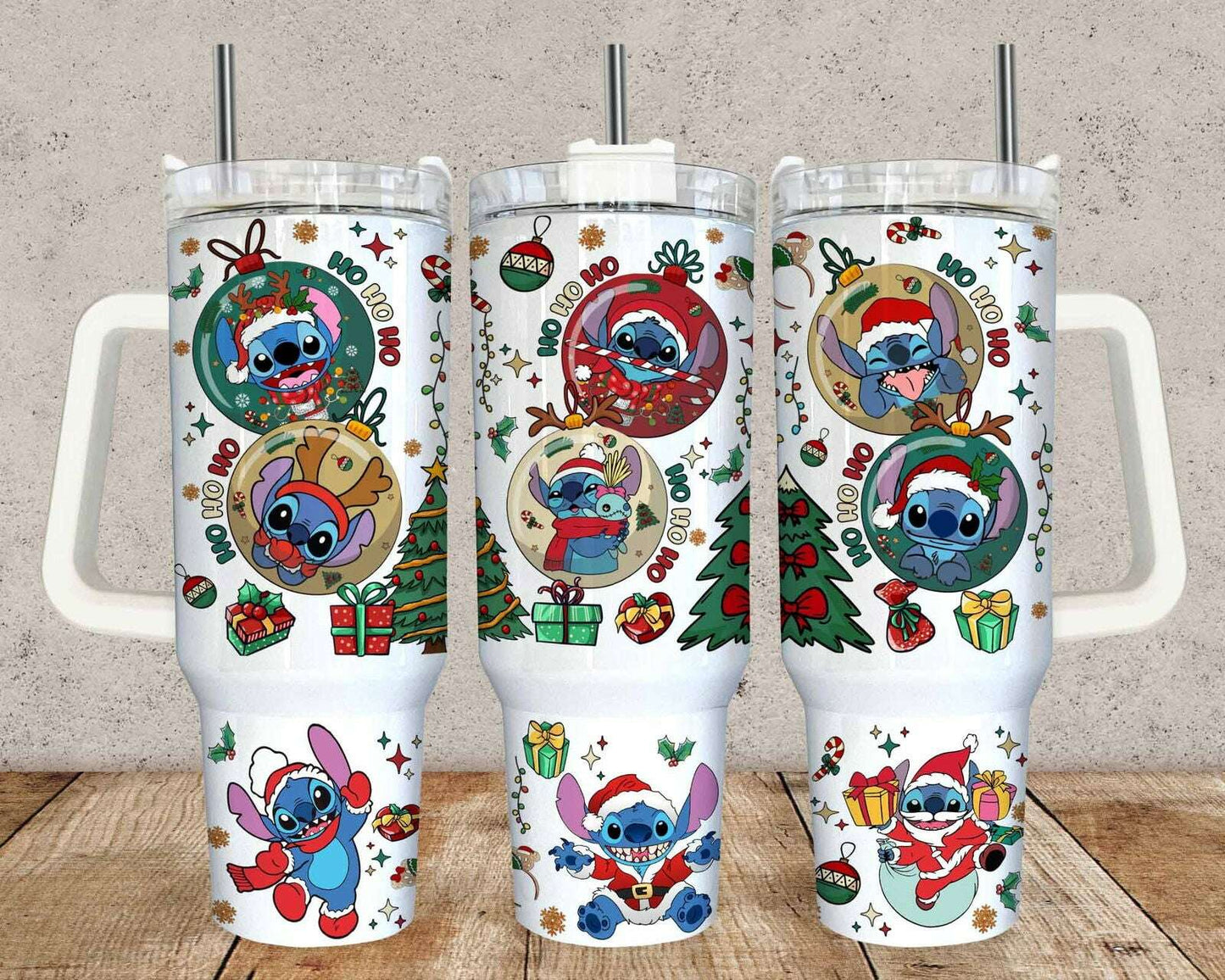 ST Christmas 40oz Tumbler Wrap