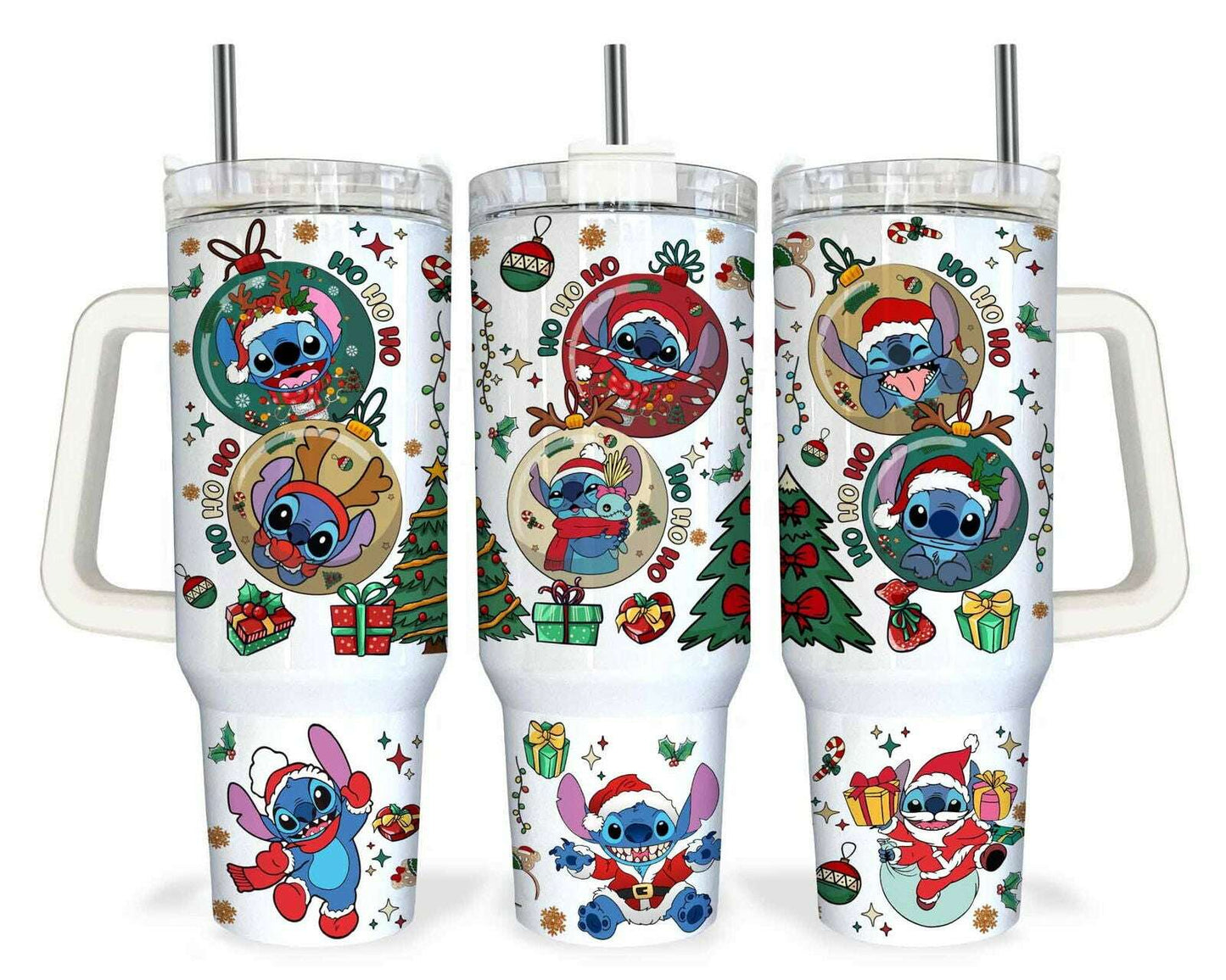 ST Christmas 40oz Tumbler Wrap