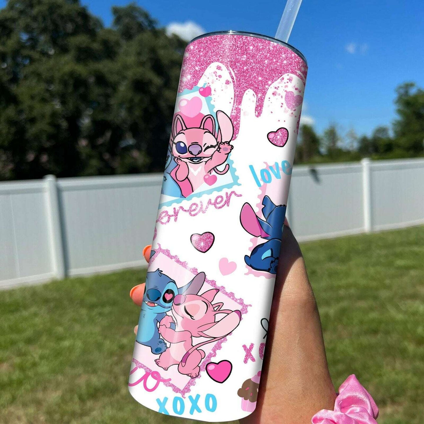 ST Valentine 20oz Tumbler Wrap , Happy Valentine Day
