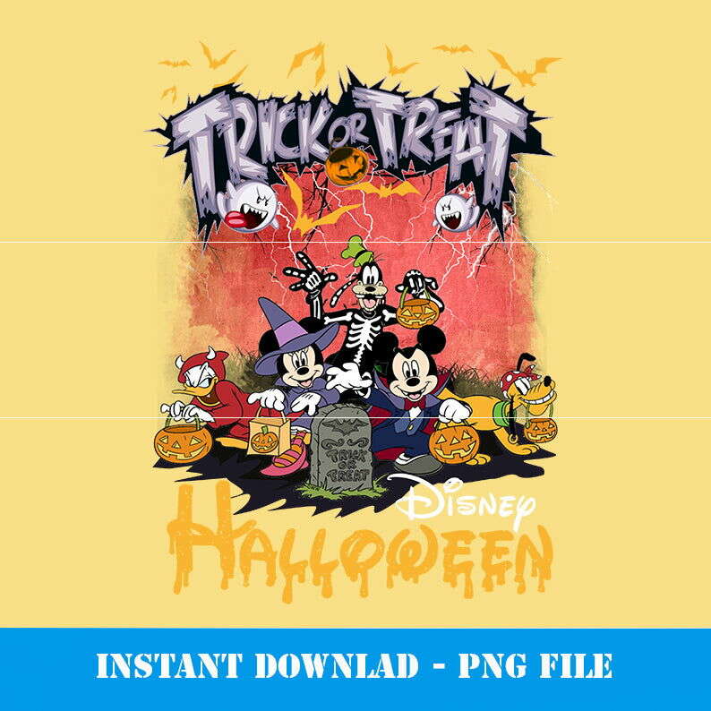 Trick or treat png download