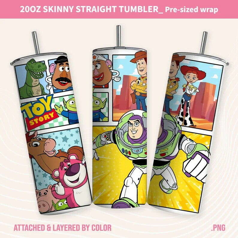 TS Tumbler 20oz Sublimation Design PNG