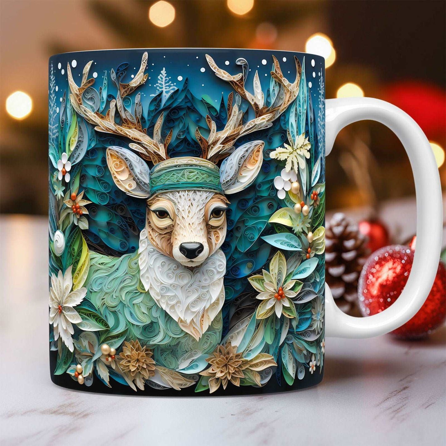 130 Cute Christmas Mug Wrap Bundle 