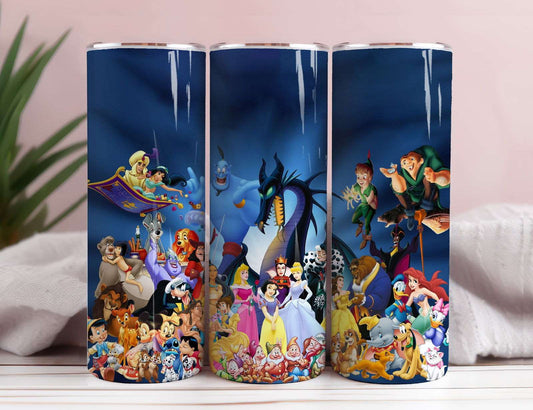 20oz Skinny Tumbler Sublimation DN 02 