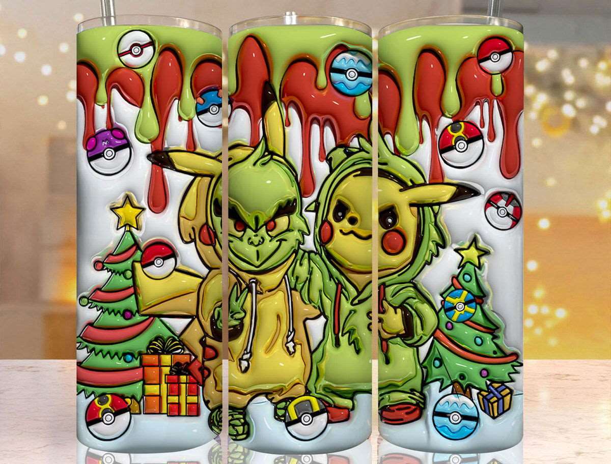 20oz Tumbler wrap Inflated 3D Po 01 