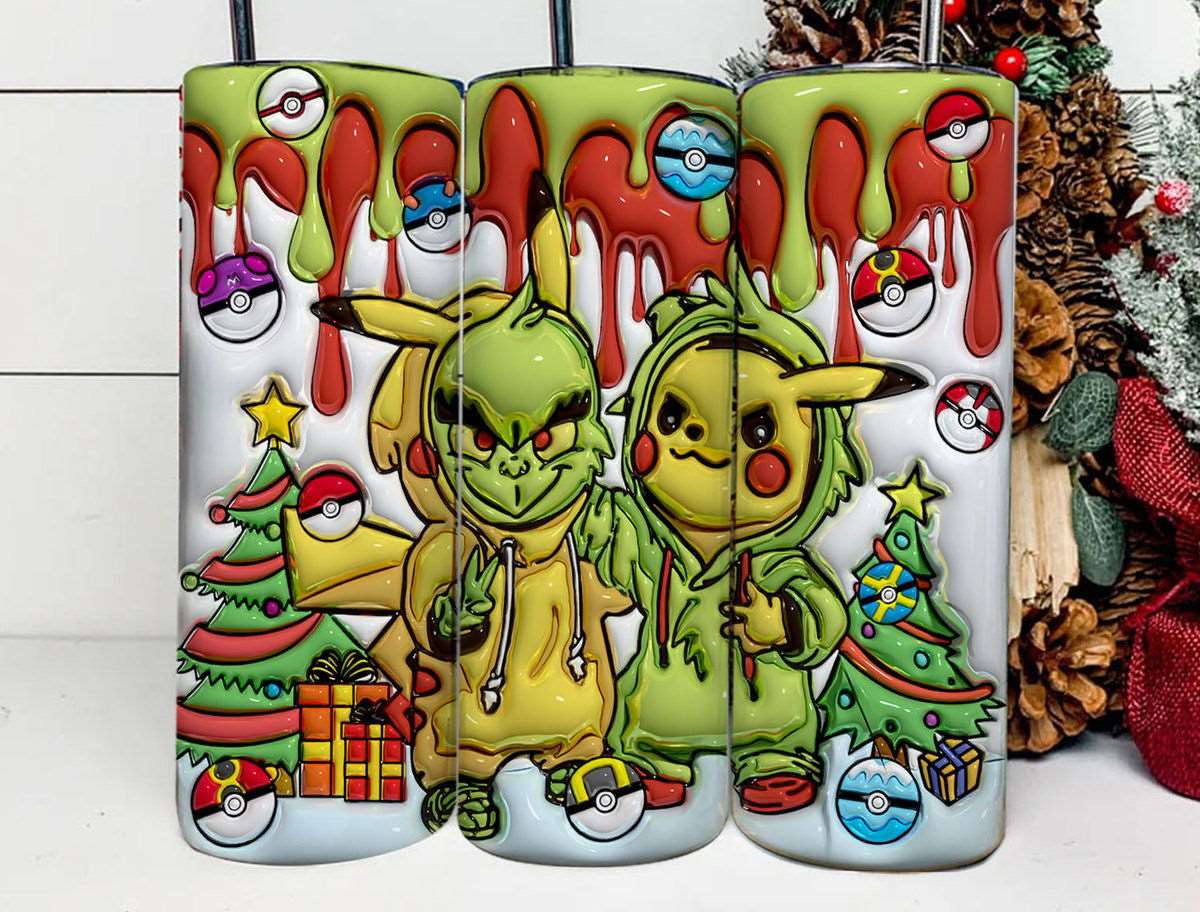 20oz Tumbler wrap Inflated 3D Po 01 