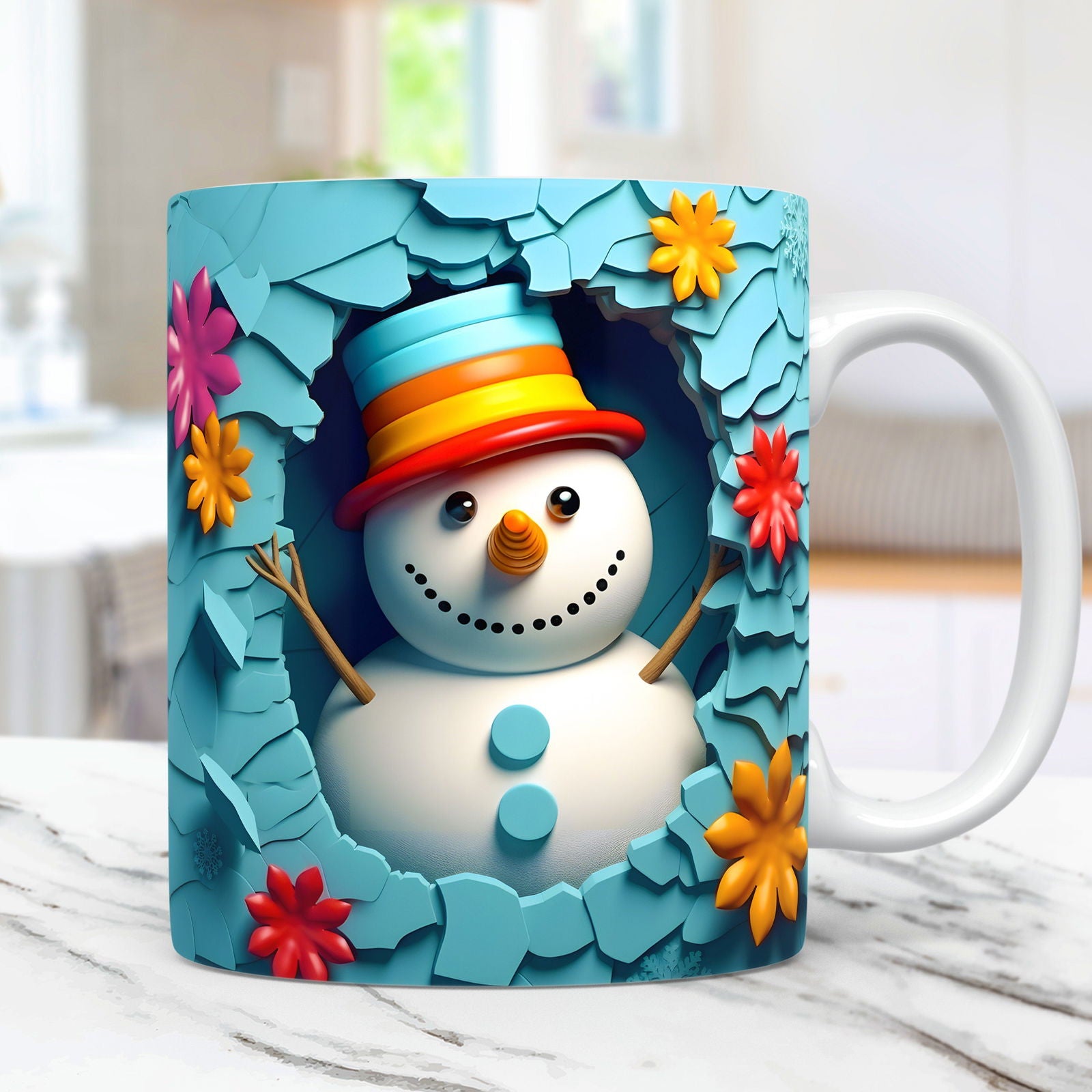 3D Mug Wrap Christmas Bundle Mug Wrap Sublimation 